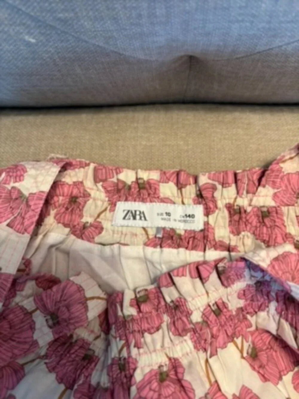 Zara Floral Print Dress, Girls' Size 10